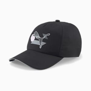 Gorra de béisbol Performance para jóvenes, Puma Black, extralarge