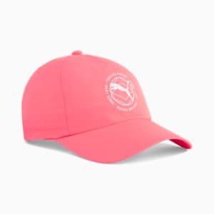 Performance Youth Baseball Cap, Electric Blush, extralarge-IND