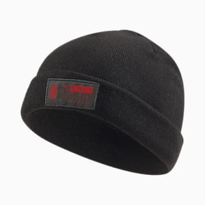A.C. Milan ftblCore Fisherman Beanie, Puma Black-Tango Red