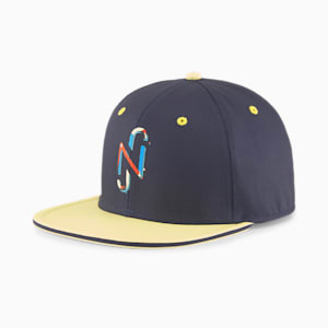 PUMA x Neymar Jr Flat Brim Cap, Parisian Night-Limelight