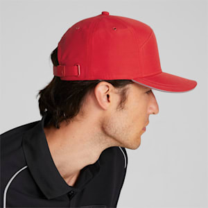 Scuderia Ferrari SPTWR Style Low Curve Unisex Cap, Rosso Corsa, extralarge-IND