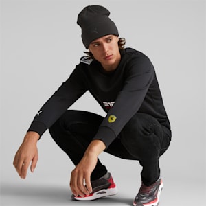 ユニセックス フェラーリ SPTWR スタイル クラシック カフ ビーニー, Puma Black