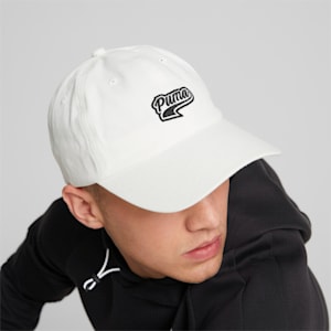 Script Logo Cap, Puma White, extralarge