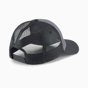 Logo Trucker Hat, Puma Black-CASTLEROCK