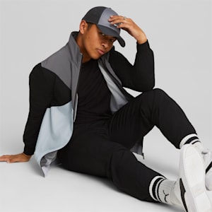 Logo Trucker Hat, Puma Black-CASTLEROCK