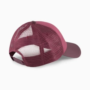 Logo Trucker Hat, Dusty Orchid-Aubergine