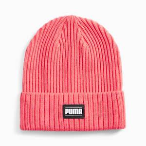 Classic Cuff Ribbed Beanie, Electric Blush, extralarge-GBR