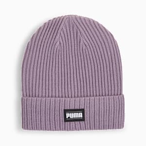 Classic Cuff Ribbed Beanie, Pale Plum, extralarge-GBR