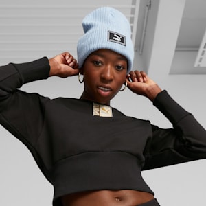 Cuff Trend Beanie Women, Icy Blue, extralarge-IND