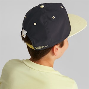 PUMA x POKÉMON Big Kids' Snapback Hat, Puma Black-Pale Lemon