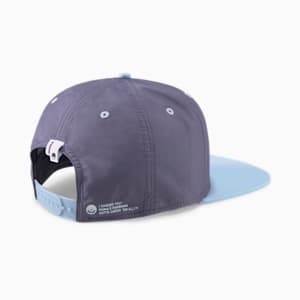 PUMA x POKÉMON Big Kids' Snapback Hat, Purple Charcoal-Light Aqua