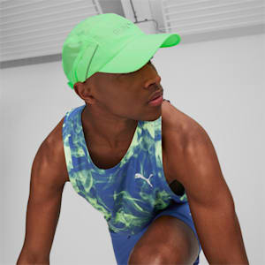 Lightweight Running Hat, Fizzy Lime, extralarge