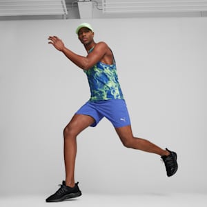 Lightweight Running Cap, Fizzy Lime, extralarge-IND