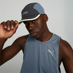 PUMA Training/Running Hat, Puma Black-Evening Sky, extralarge