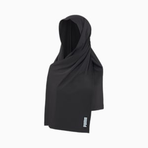 Running Hijab Scarf, Puma Black, extralarge-GBR