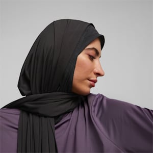 Running Hijab Scarf, Puma Black