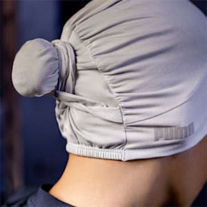Sports Hijab Undercap, Platinum Gray