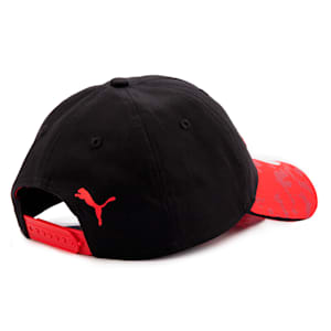 PUMA x BATMAN Football Baseball Cap, Puma Black-High Risk Red