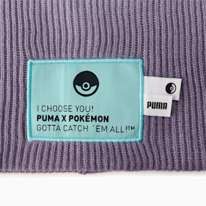 キッズ PUMA x POKEMON ビーニー ジュニア, Purple Charcoal-Light Aqua