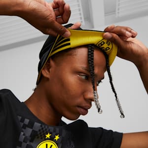 Borussia Dortmund Reversible Beanie, PUMA Black