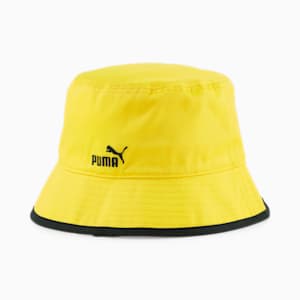 Borussia Dortmund T7 Bucket Hat, Cyber Yellow-PUMA Black