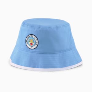 Manchester City F.C. T7 Bucket Hat, Team Light Blue-Puma White