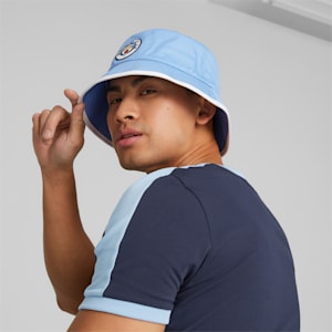 ユニセックス マンチェスター シティー MCFC T7 バケットハット, Team Light Blue-Puma White