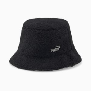 Winter Fleece Bucket Hat, Puma Black-sherpa