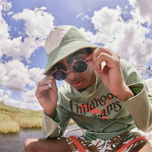 PUMA x CHILDHOOD DREAMS Basketball Bucket Hat, Light Sand