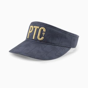 PUMA x Palm Tree Crew High Crown Men's Golf Visor, Navy Blazer, extralarge-IND