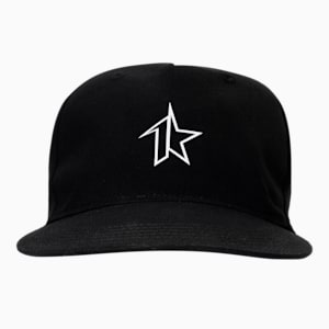 PUMA x 1DER Unisex Flat Brim Cap, Puma Black