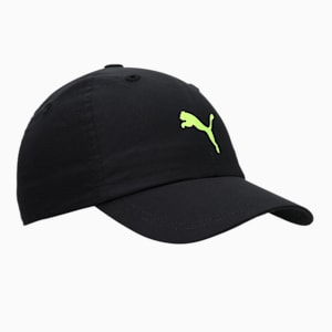 PUMA Basic Unisex Training Cap, Puma Black-Limepunch