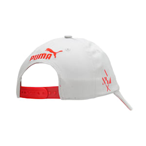 ftblCORE Fan BB cap, Cool Light Gray-Puma Red-Puma White