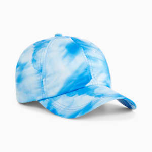 Ponytail Running Women's Cap, Ultra Blue-Icy Blue, extralarge-IND