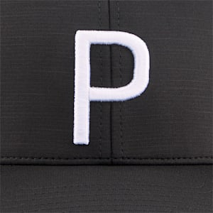 P Golf Cap, PUMA Black-White Glow