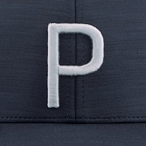 P Golf Cap, Navy Blazer-Ash Gray, extralarge-GBR