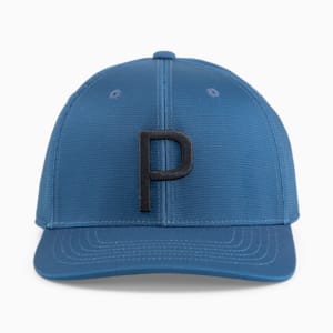 P Golf Cap, Lake Blue-Navy Blazer