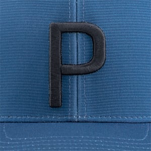 P Golf Cap, Lake Blue-Navy Blazer