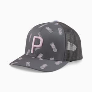 Pineapple Trucker P Golf Cap, QUIET SHADE-Pink Mist