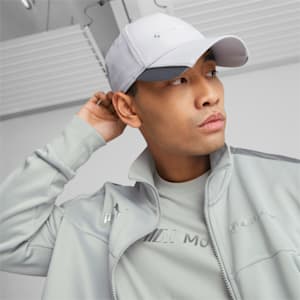 BMW M Motorsport Monochrome Unisex Cap, Flat Light Gray, extralarge-IND