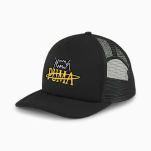 ユニセックス バスケットボール トラッカー キャップ, PUMA Black-PUMA Black