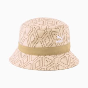 Luxe Sport Bucket Hat, Light Sand-AOP, extralarge-GBR