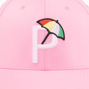 Palmer P Golf Cap, Pale Pink-White Glow