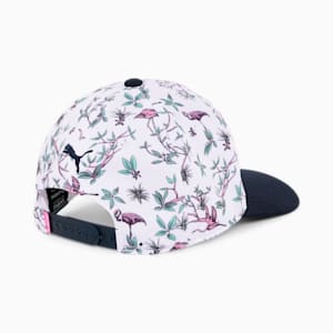 Lagoon P Golf Cap, Bright White-Navy Blazer