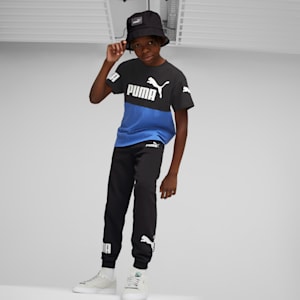 キッズ プーマ コア バケットハット ジュニア, PUMA Black