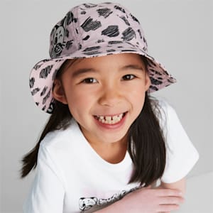PUMA MATES Big Kids' Bucket Hat, Pearl Pink, extralarge