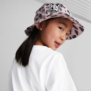 PUMA MATES Big Kids' Bucket Hat, Pearl Pink, extralarge