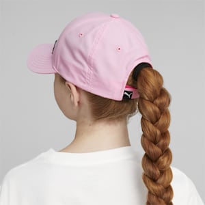 Metal Cat Unisex Youth Cap, Pearl Pink