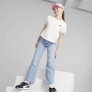 Metal Cat Unisex Youth Cap, Pearl Pink