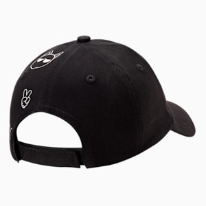 PUMA x 1DER Graphic Unisex Cap, PUMA Black